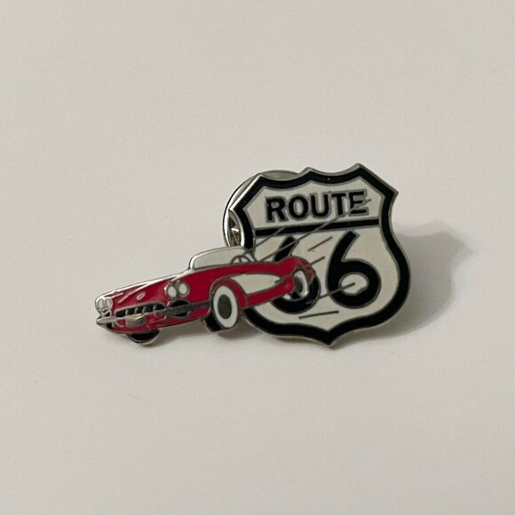 Vintage Route 66 Convertible Pin Buckles of America Pin - Picture 9 of 10